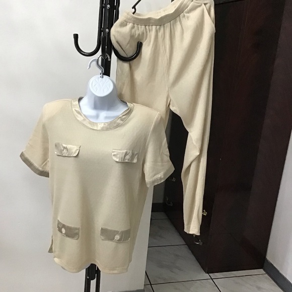 Lacy After Noon Slacks/Pants Suit - Picture 1 of 8